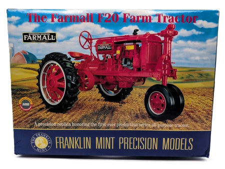 1/16 Farmall F-20 Tractor Franklin Mint Precision Models - Farm Toy Tractor