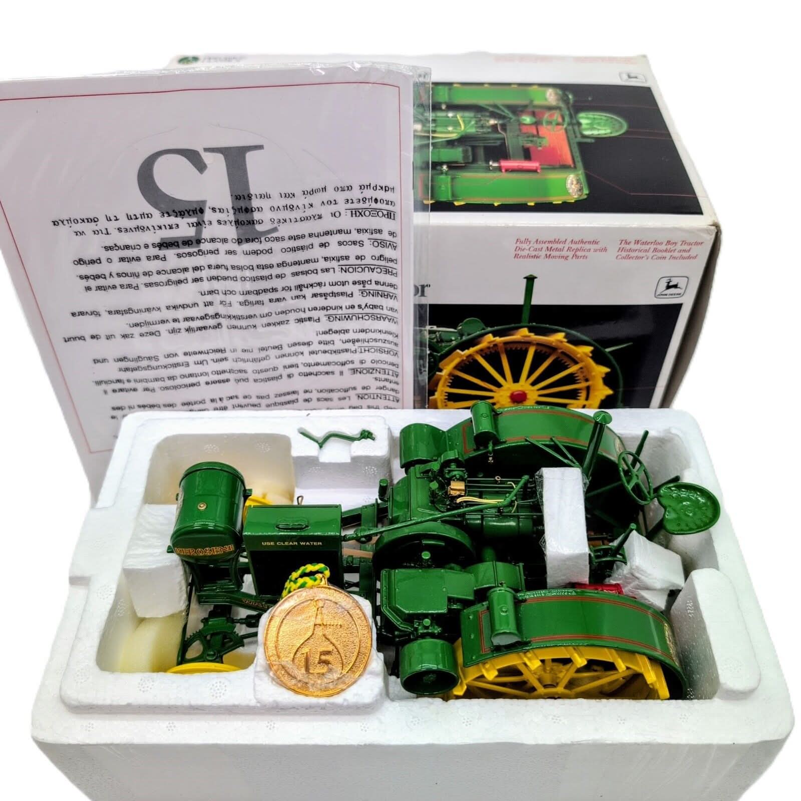 1/16 John Deere Waterloo Boy Precision Tractor #15 