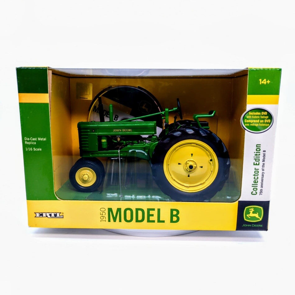 1/16 John Deere Styled Model B Tractor Collectors Edition