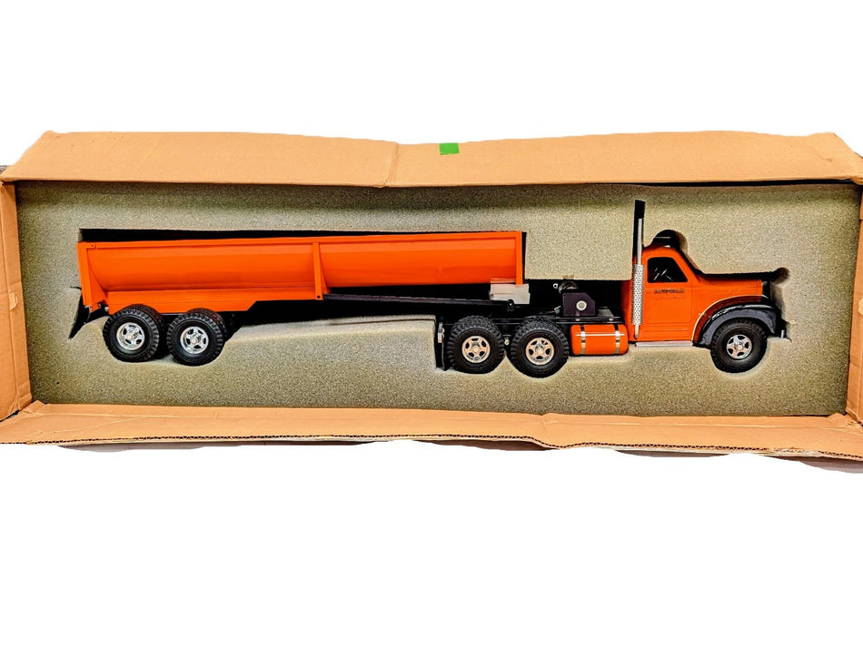 Smith Miller Fred Thompson L Mack Semi Truck Dump Trailer W/Box