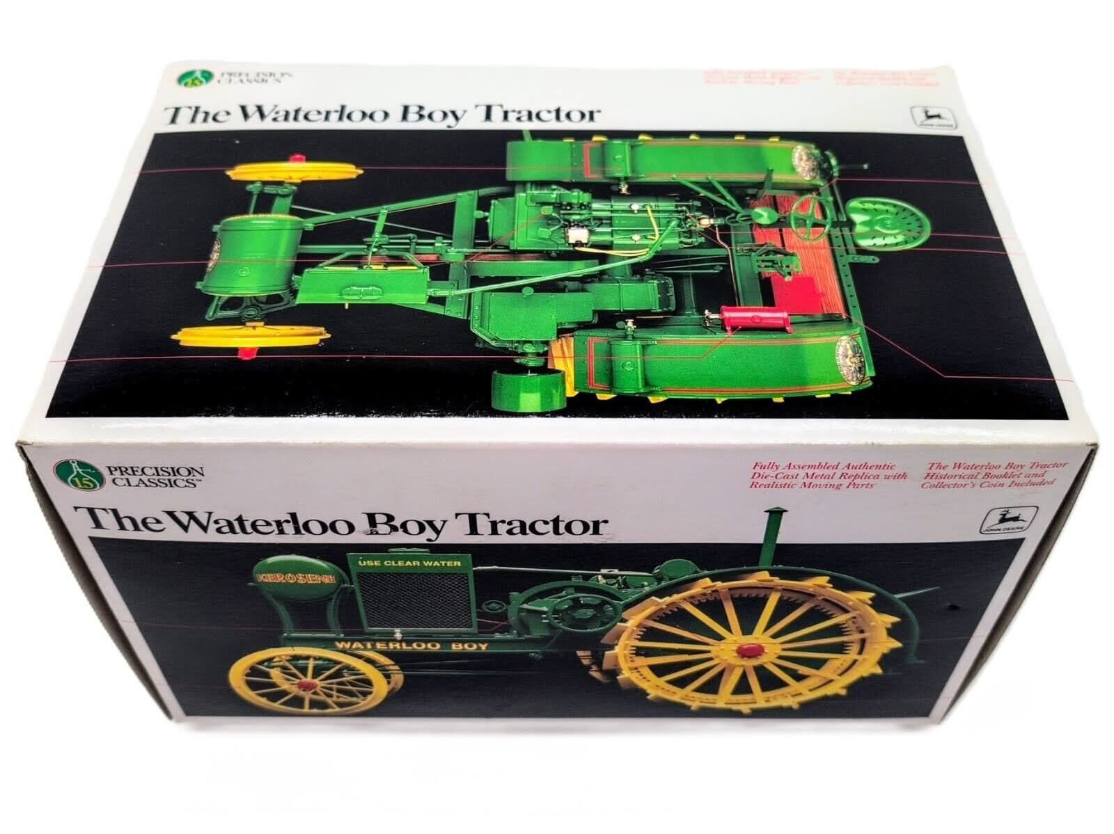 1/16 John Deere Waterloo Boy Precision Tractor #15 - Farm Toy Tractor