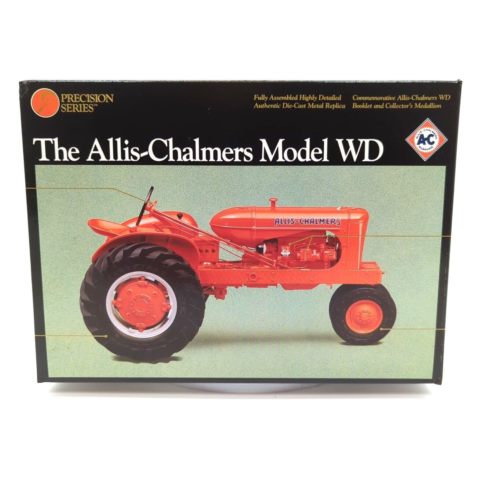 "Vintage ERTL Allis-Chalmers WD45 Narrow Front Tractor Model - Classic Farm Equipment"