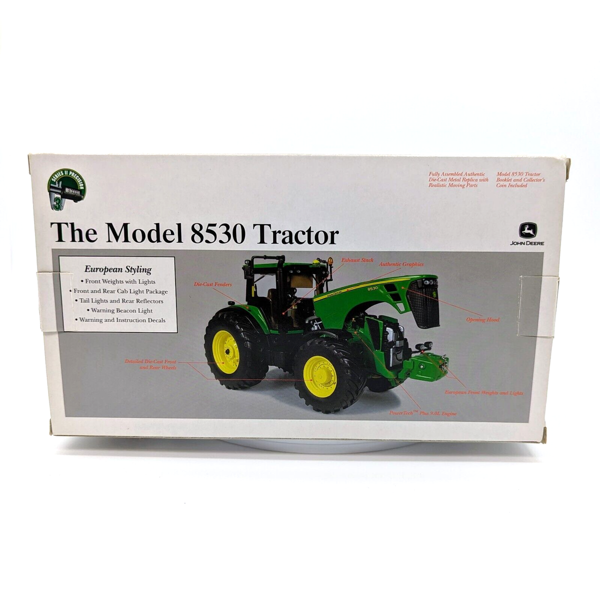 2006 Ertl 1:32 Scale John Deere 8530 Tractor, Precision Series II #15305.