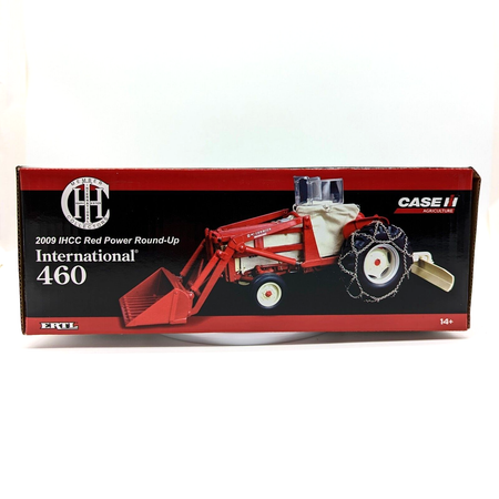 1/16 International 460 Toy Tractor with Loader & Blade.