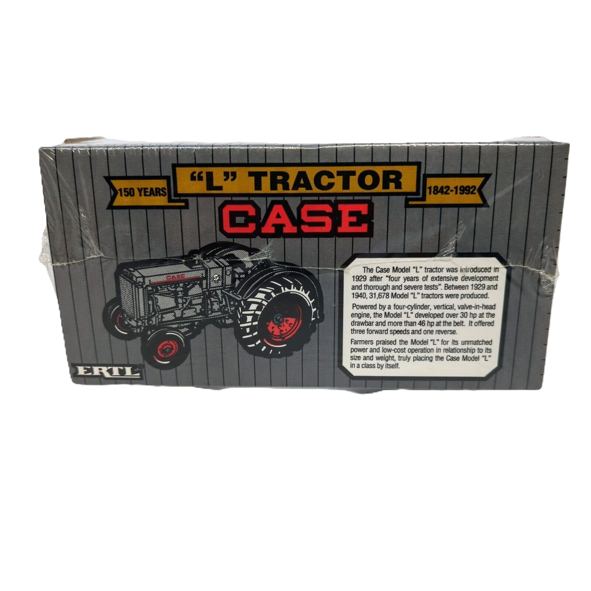 1/16 Case L Tractor, 150th Anniversary of Case