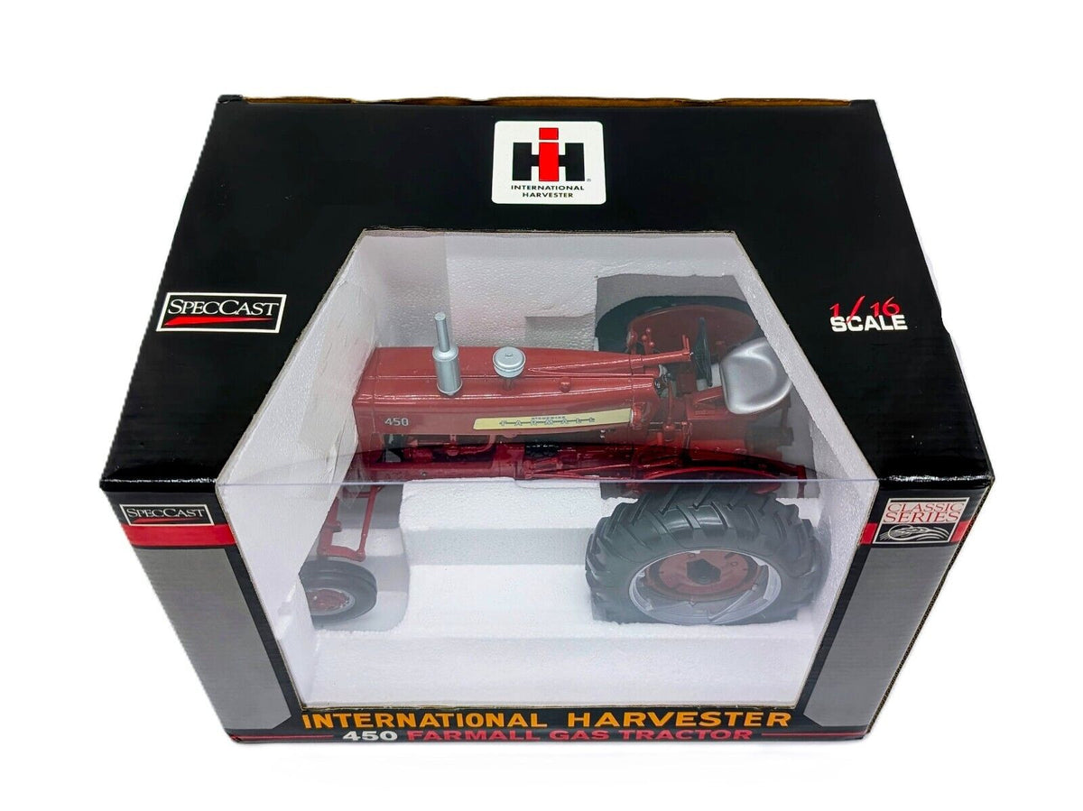 1/16 International Harvester Farmall 450 Gas Tractor With Wide Front 