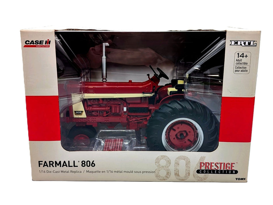 1/16 International Harvester Farmall 806 Tractor With Narrow Front