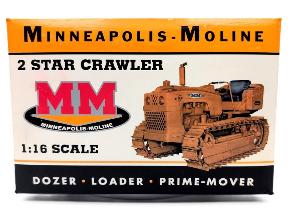 1/16 Minneapolis Moline 2 Star Crawler - Farm Toy Tractor