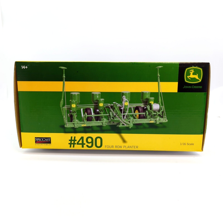 1/16 John Deere 490, 4 Row Planter New Factory Sealed.