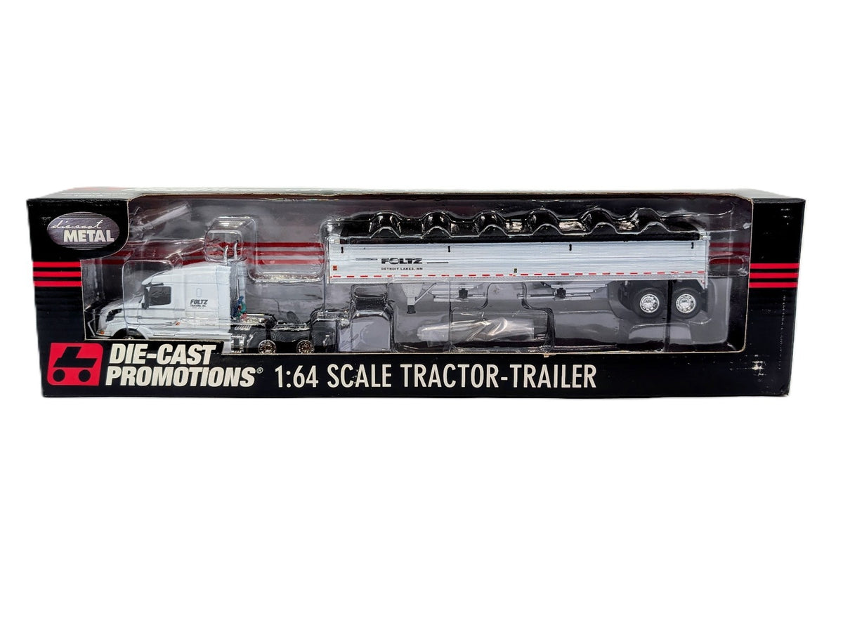 1/64 Foltz Grain Hauling Trailer With Black Tarp, Die-Cast Promotions DCP.