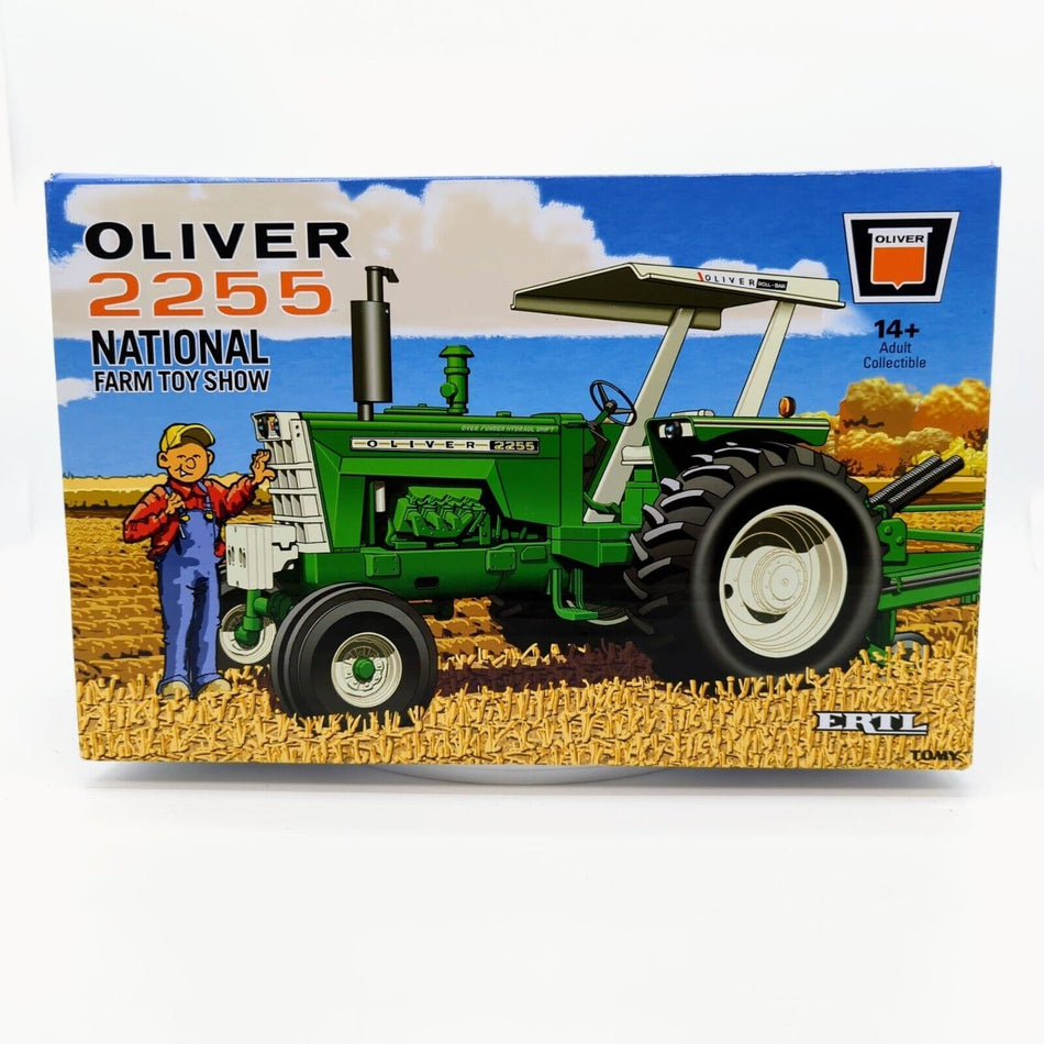 1/16 Oliver 2255 w/ ROPS, National Farm Toy Show Series by ERTL 16393