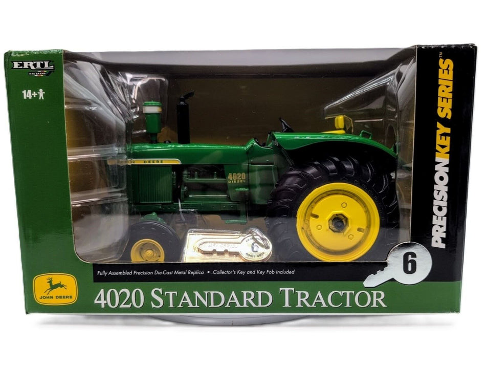 1/16 John Deere 4020 Standard Tractor, Precision Key Series #6 - Farm Toy