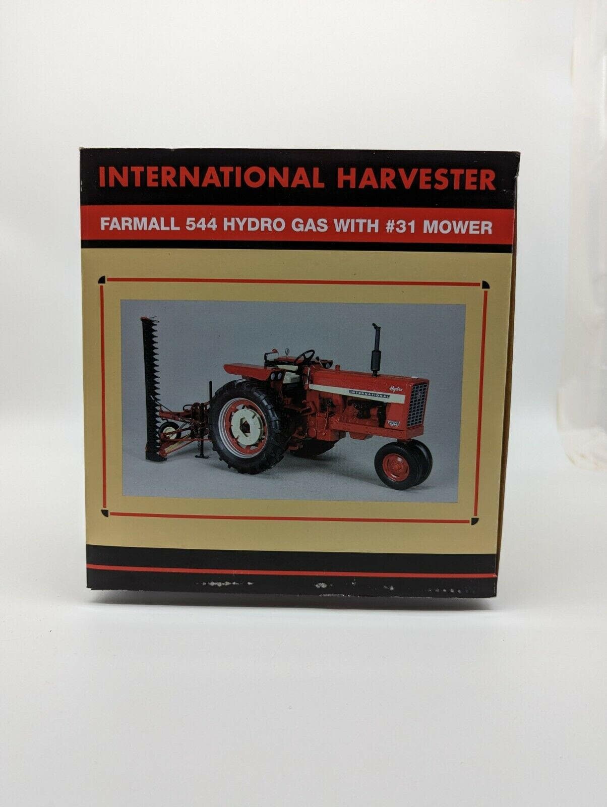 1/16 FARMALL 544 HYDRO GAS TRACTOR W #31 MOWER, 2011 WI FARM TECH DAYS.