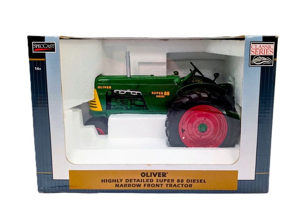 1/16 High Detail Oliver Super 88 Diesel Narrow Tractor Spec Cast SCT360.