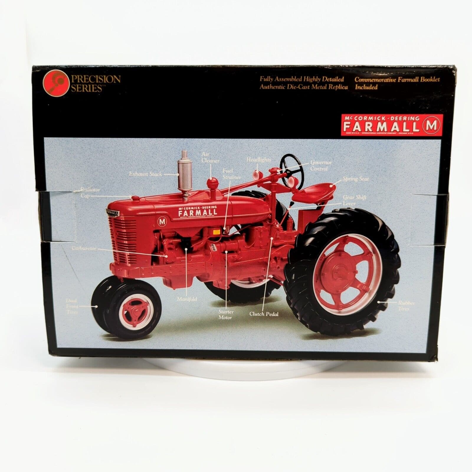 1/16 International Harvester Farmall M Tractor W/ Narrow Front, Precision Series.