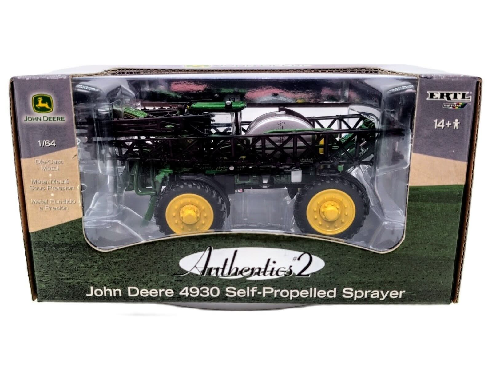 1/64 John Deere 4930 Self-Propelled Sprayer Authentics #2 - Farm Toy Tractor