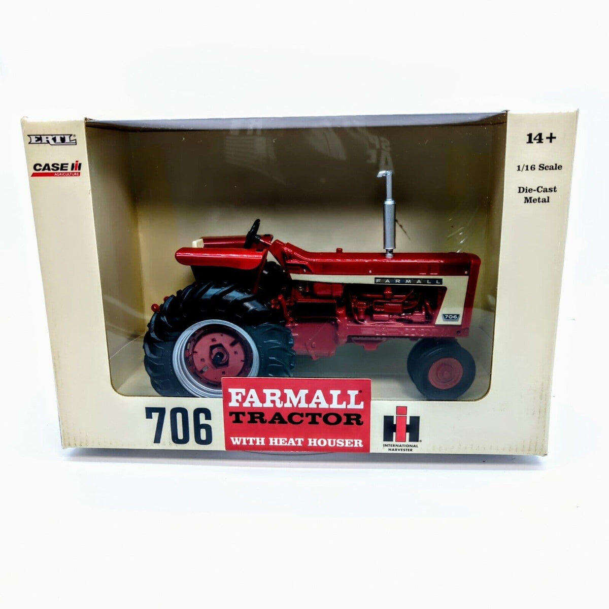 1/16 IH International Farmall 706 Tractor with Heat Houser