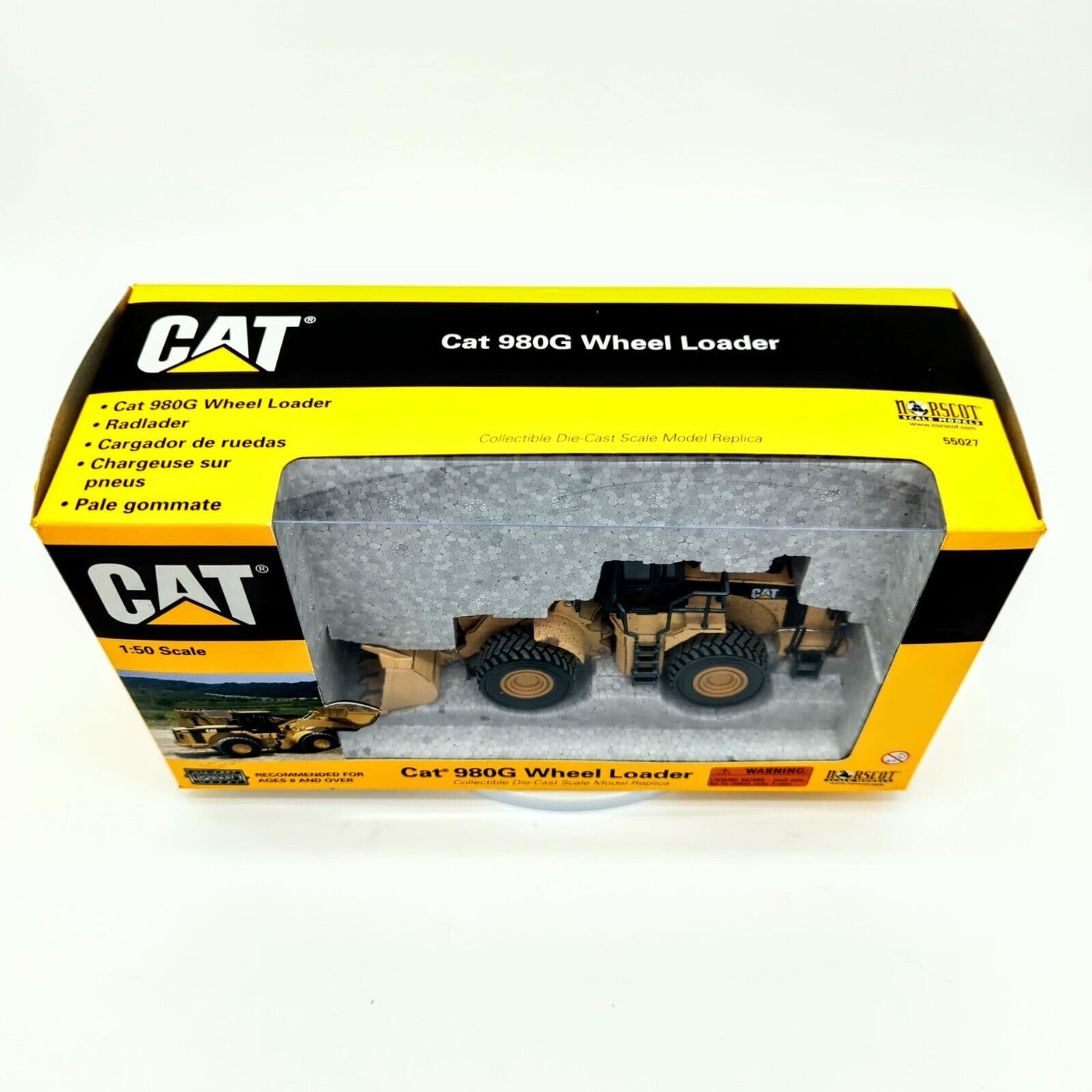 1:50 Cat 980G Wheel Loader Scale Collectible Die Cast by