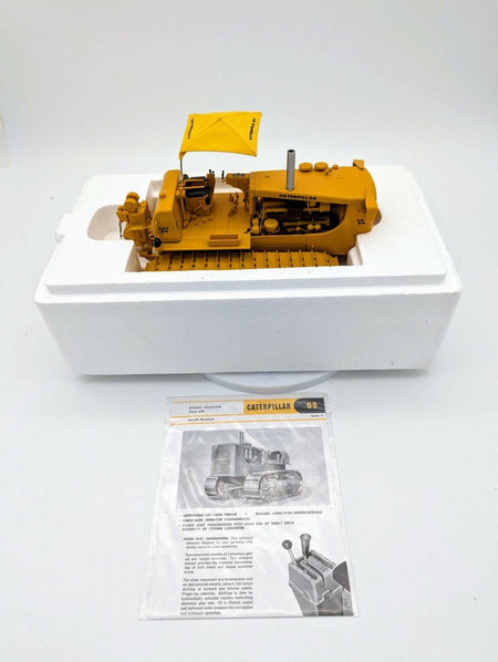 FIRST GEAR 49-0148 CAT CATERPILLAR D9E TRACTOR NO. 29 CABLE CONTROL 1/25 MIB.