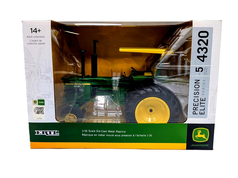 1/16 John Deere 4320 Tractor With Duals & Canopy, Precision Elite #5