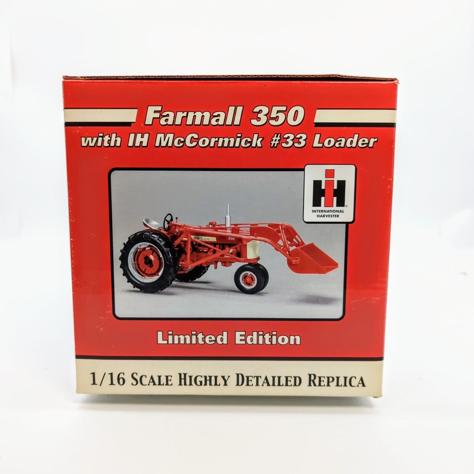 International Farmall 350 Tractor - Top Quality IH #33 Loader for Your Farm Toy Collection