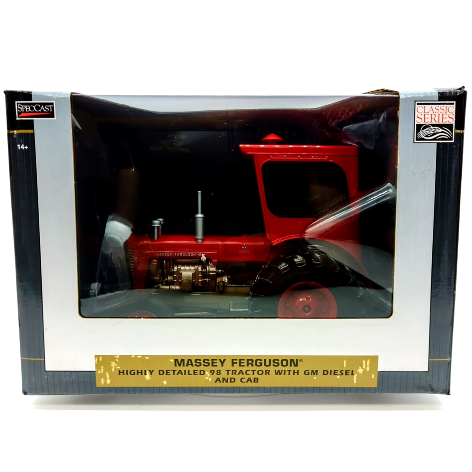 1/16 Massey Ferguson Highly Detailed 98 Tractor W/ GM Diesel & Cab