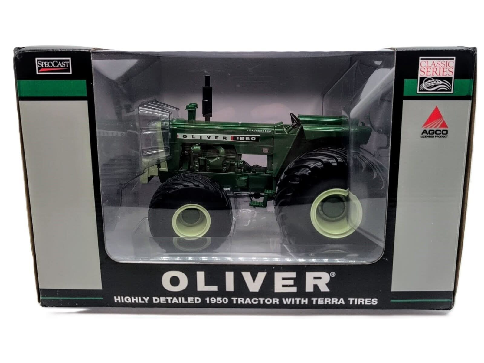 1/16 Oliver Highly Detailed 1950 Tractor With Terra Tires - Farm Toy Tractor