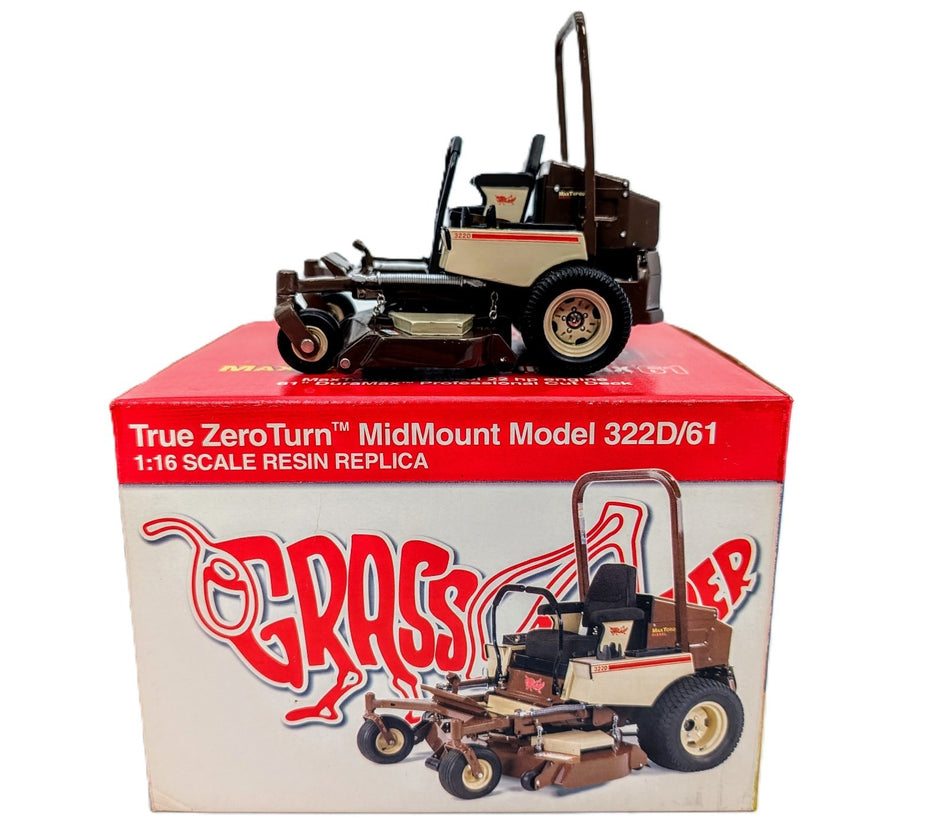 1/16 Grasshopper Zero Turn Mower, Mid Mount Model 322D