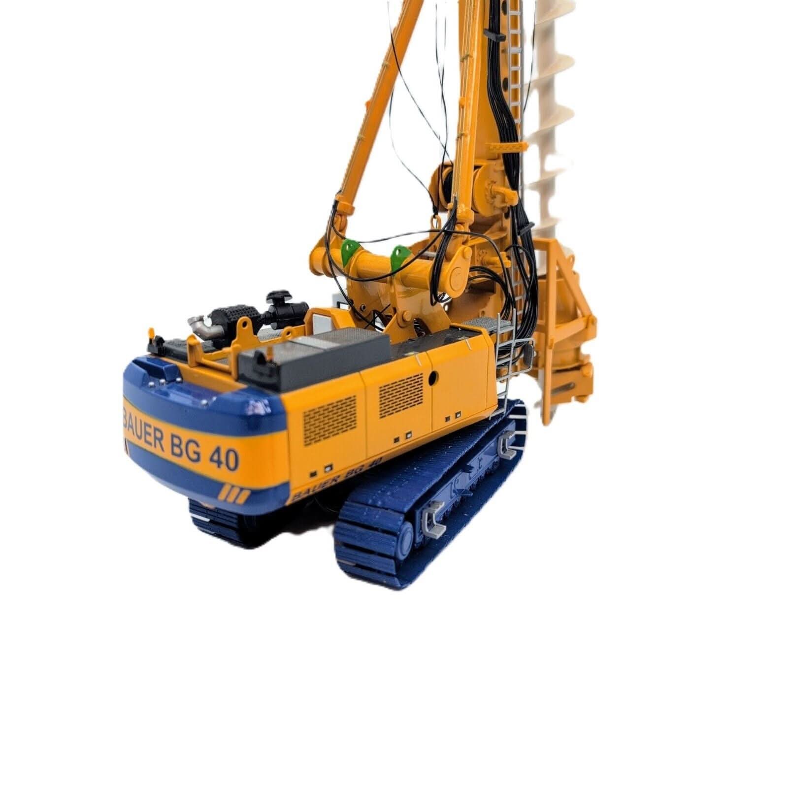 模型製作用品 BAUER BG 40 Rotary Drilling Rig Buffalo Road Imports. Bauer BG40 drill rig CONSTRUCTION