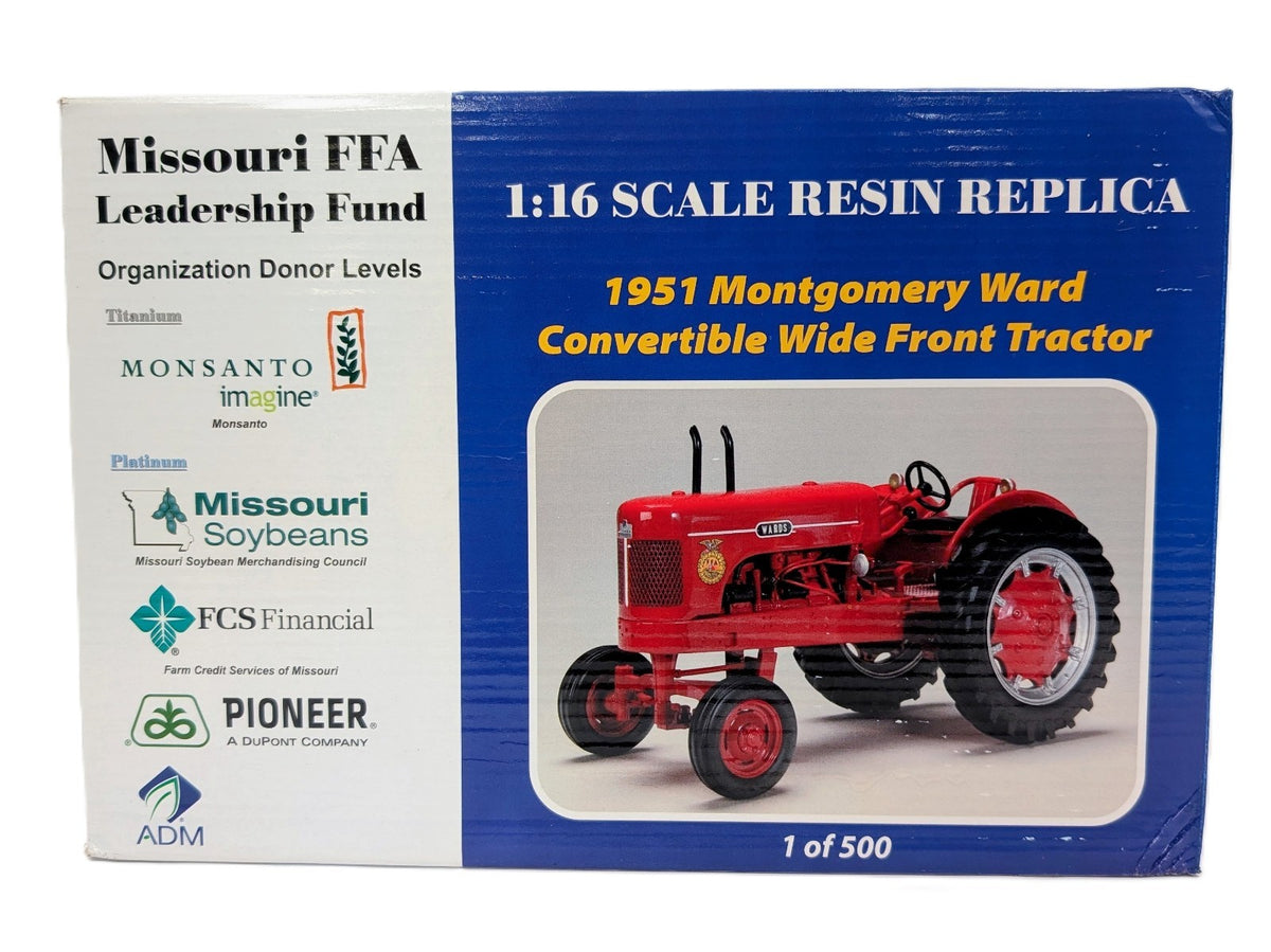 1/16 1951 Montgomery Ward Tractor, Missouri FFA Leadership Fund.