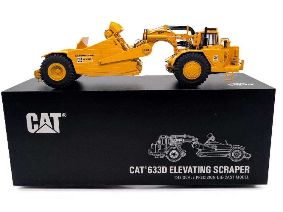 1/48 Caterpillar 633D Elevating Scraper - CCM - Diecast - 300 Made