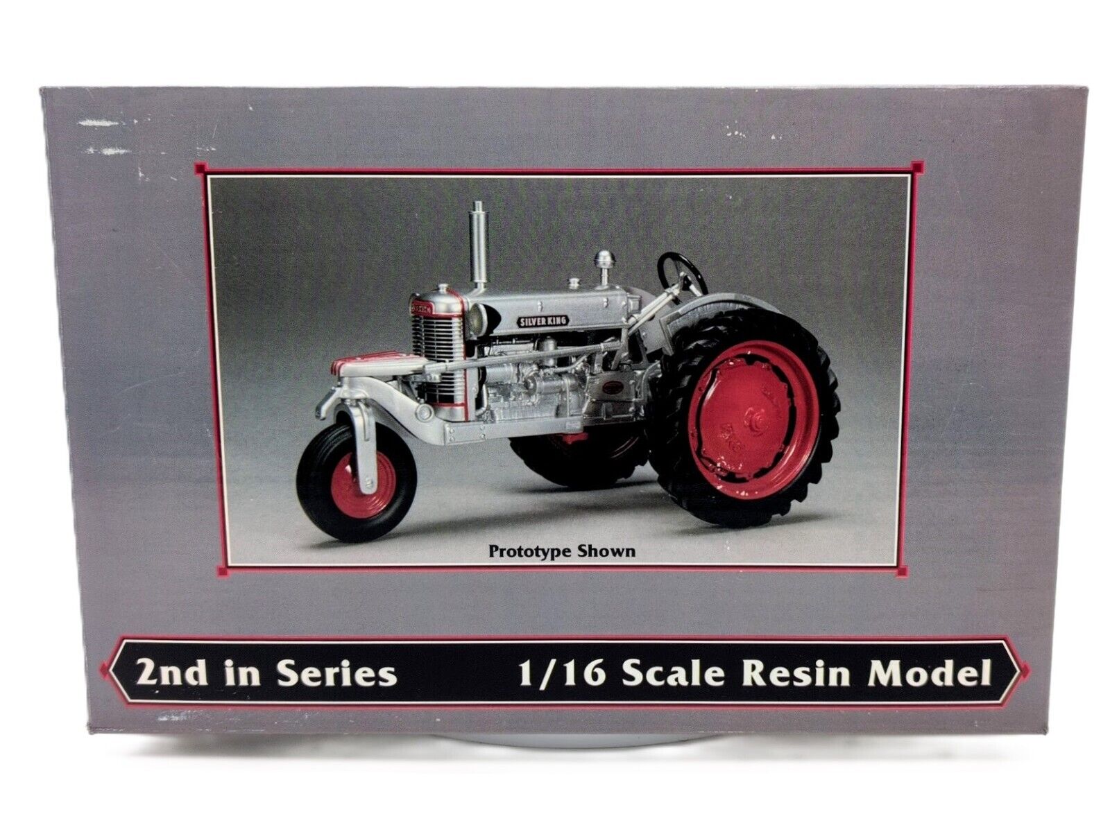 1/16 Silver King Model 41 3 Wheel Tractor With Continental Engine - Farm Toy