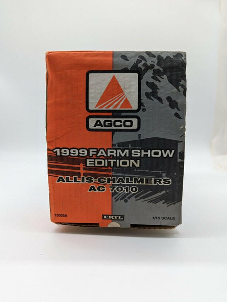 Ertl Allis Chalmers 7010 1/16 Diecast Farm Toy Tractor 1999 Toy Show #13003.