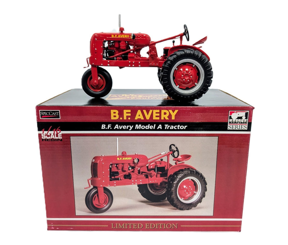 1/16 B.F. Avery Model A Tractor With Single Front Wheel.