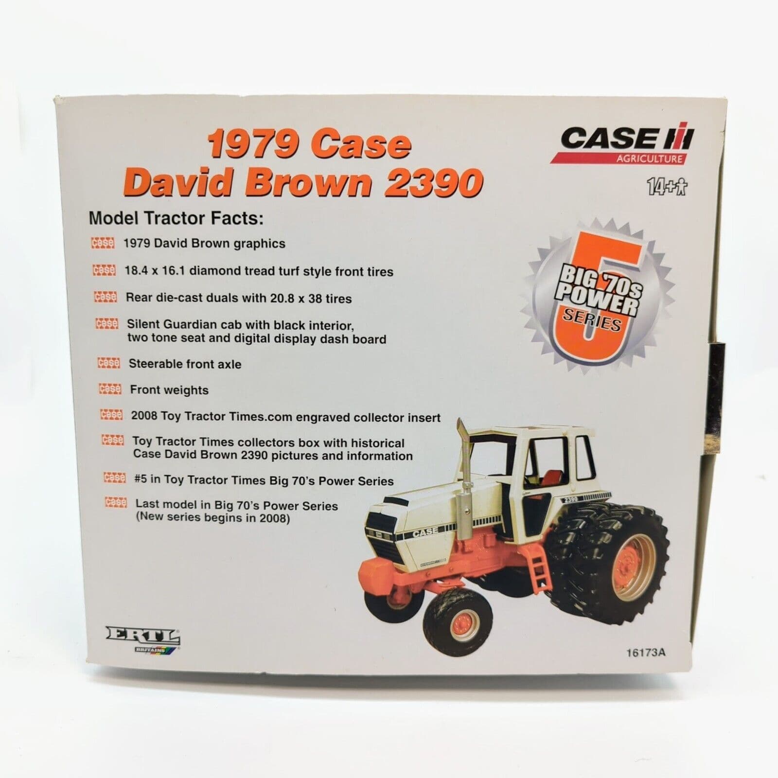 CASE 2390 DieCast online Tractor Ertl 1/16 Scale Case