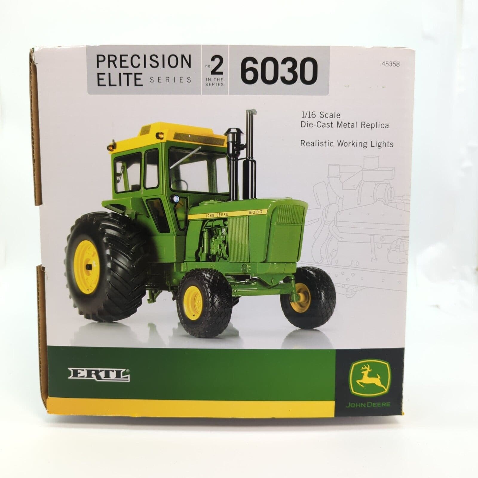 1/16 John Deere 6030 Tractor with Cab Precision Elite.