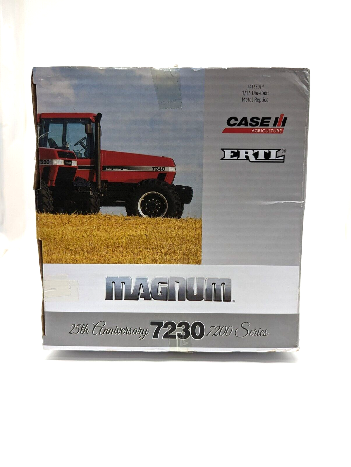 1/16 Case-IH Magnum 7230 "Mark 50" Tractor W/Front Weights ERTL Chase Unit.