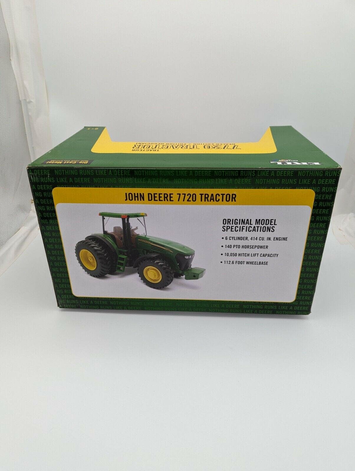 2006 ERTL, John Deere 7720 Tractor w/Duals, Dealer Ed. 1/16 #15837 NIB.