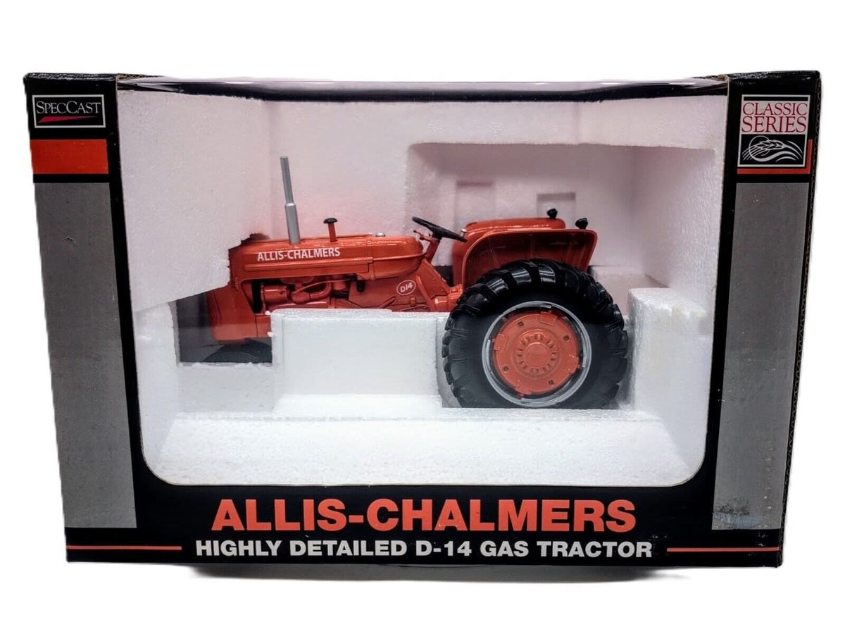 1/16 Allis Chalmers D-14 Narrow Front Tractor, Series 1 - Farm Toy Tractor