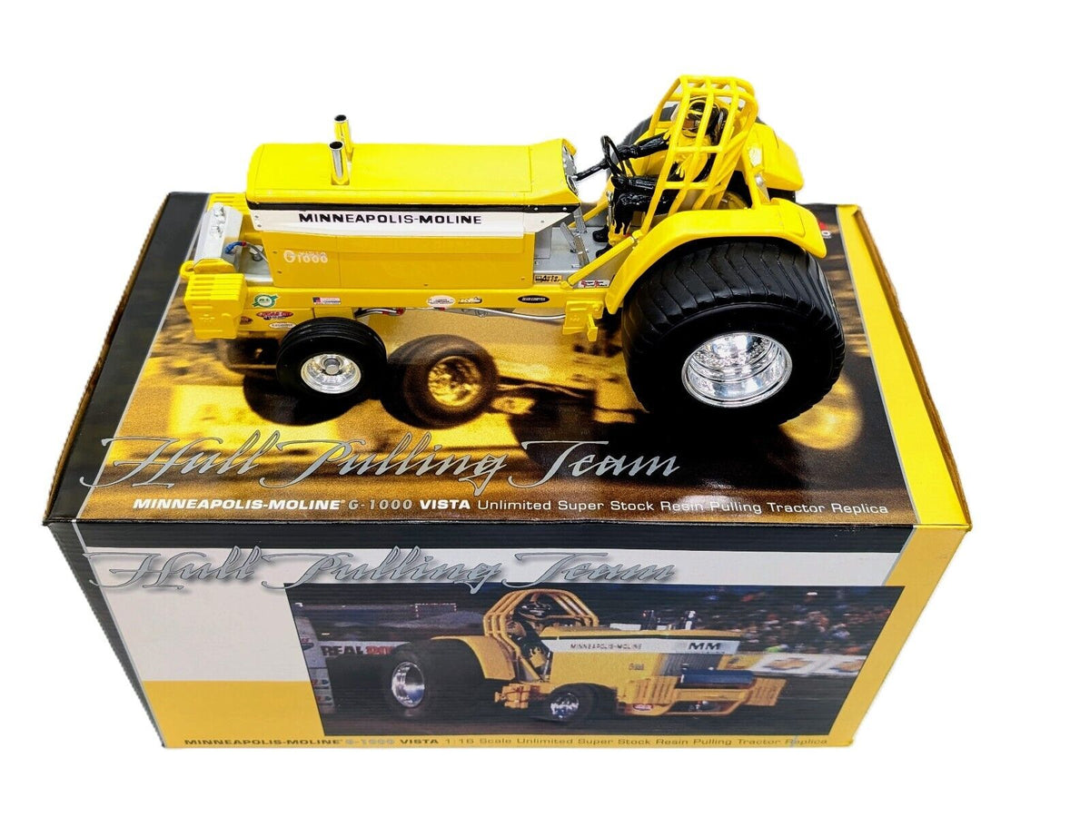 1/16 Minneapolis Moline G-1000 Vista Hull Pulling Team Tractor 
