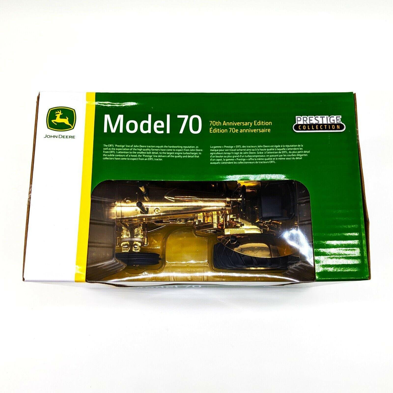 1/16 John Deere Gold Model 70 Anniversary Edition ERTL-Rollin