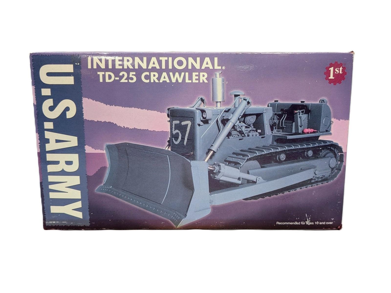 1/16 International Harvester TD-25 Crawler Dozer, US Army 1 of 300.