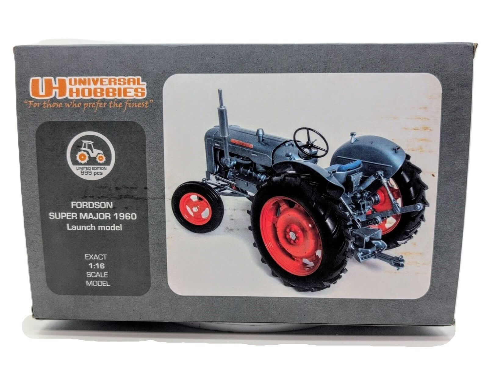 1/16 Fordson Super Major 1960 Launch Model Universal Hobbies  - 1 of 999 - Farm Toy Tractor