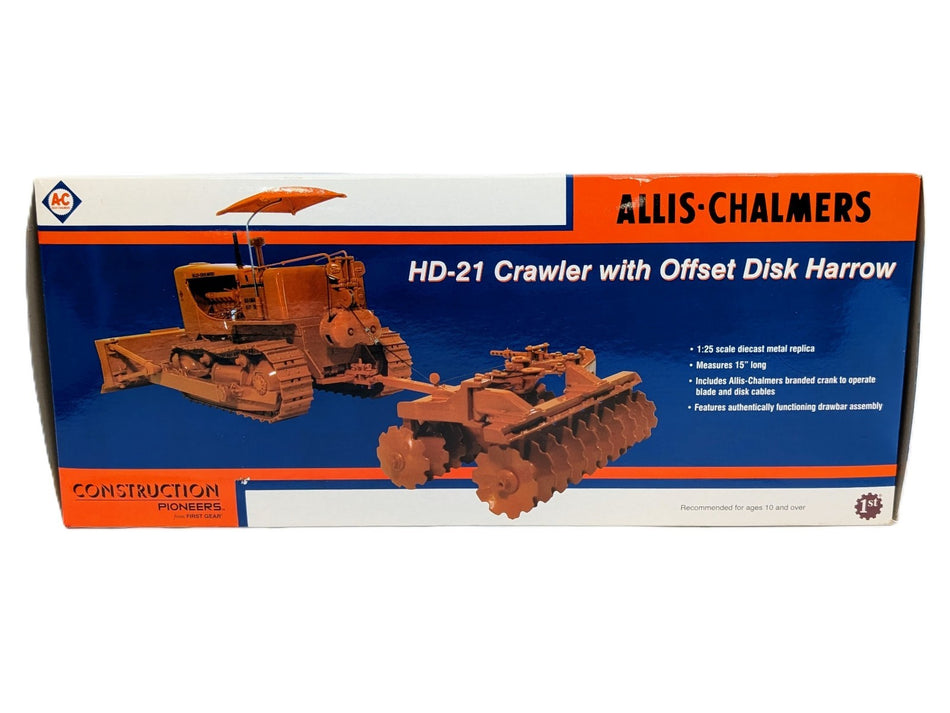 1/25 Allis Chalmers HD-21 Crawler With Offset Disk Harrow