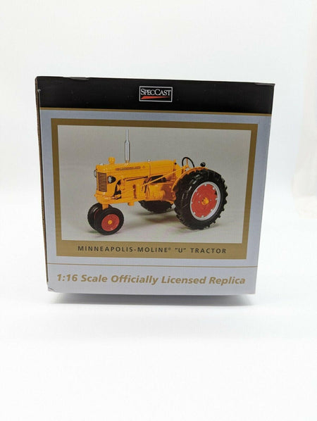 MINNEAPOLIS MOLINE MODEL U NF TRACTOR FFA 1/16 DIECAST MODEL SPECCAST.