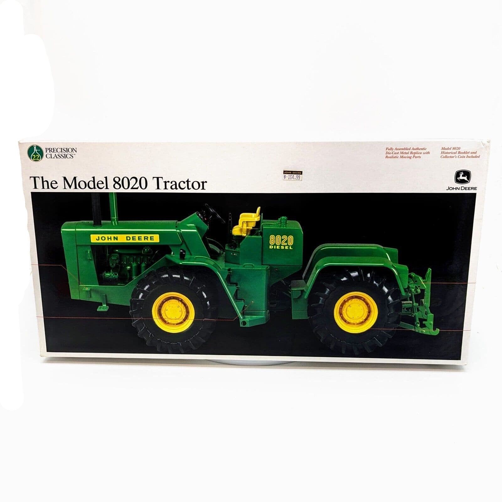 1/16 John Deere 8020 4WD Tractor #22 Precision Classics DieCast ERTL.