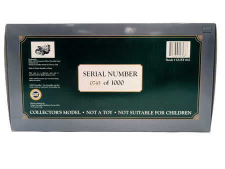 1/32 Holt No. 77 Track-Type Steam Engine by SpecCast 1 of 1000.
