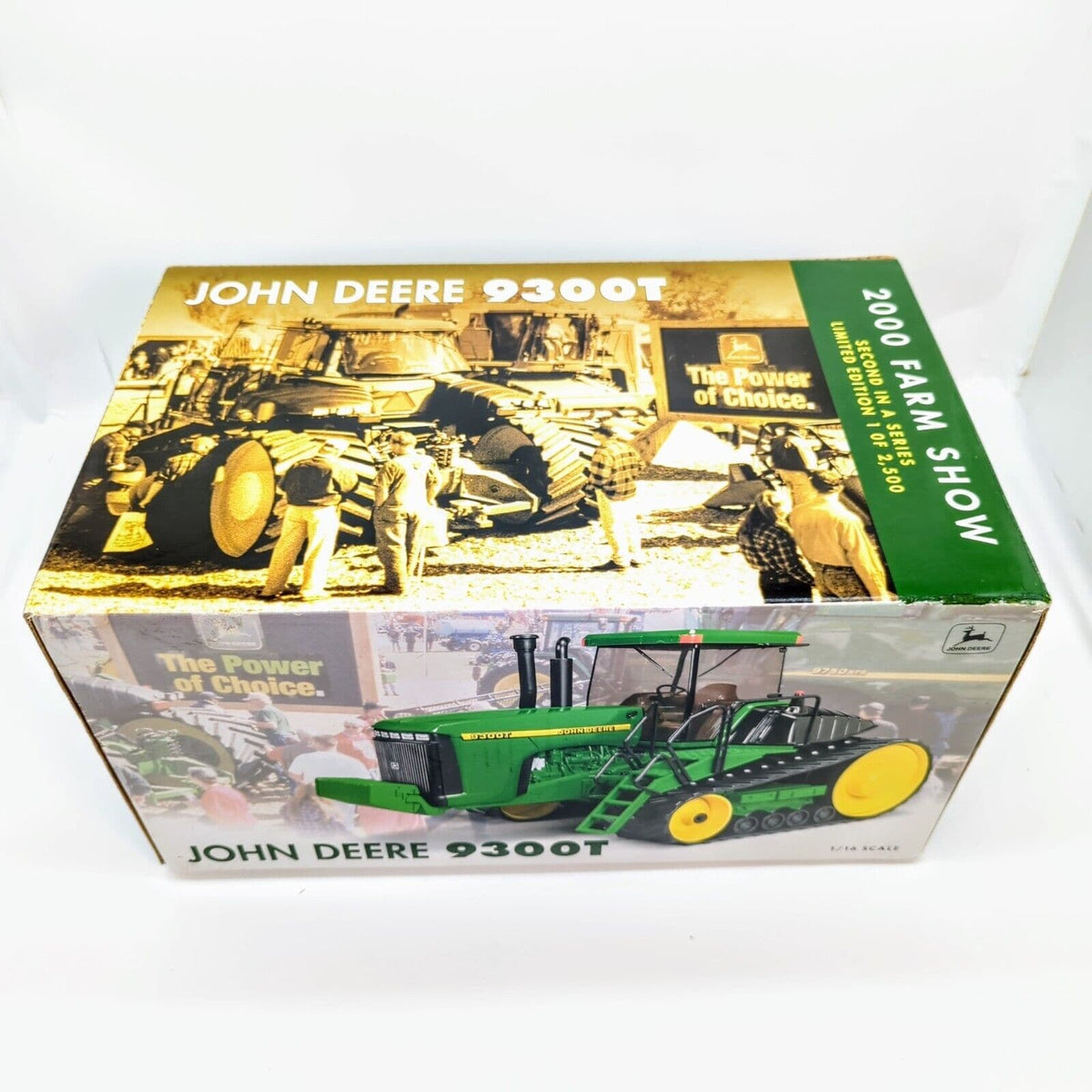 John Deere 9300T Track Tractor 2000 Farm Show Edition 1 of 2500 By Ertl 1/16.