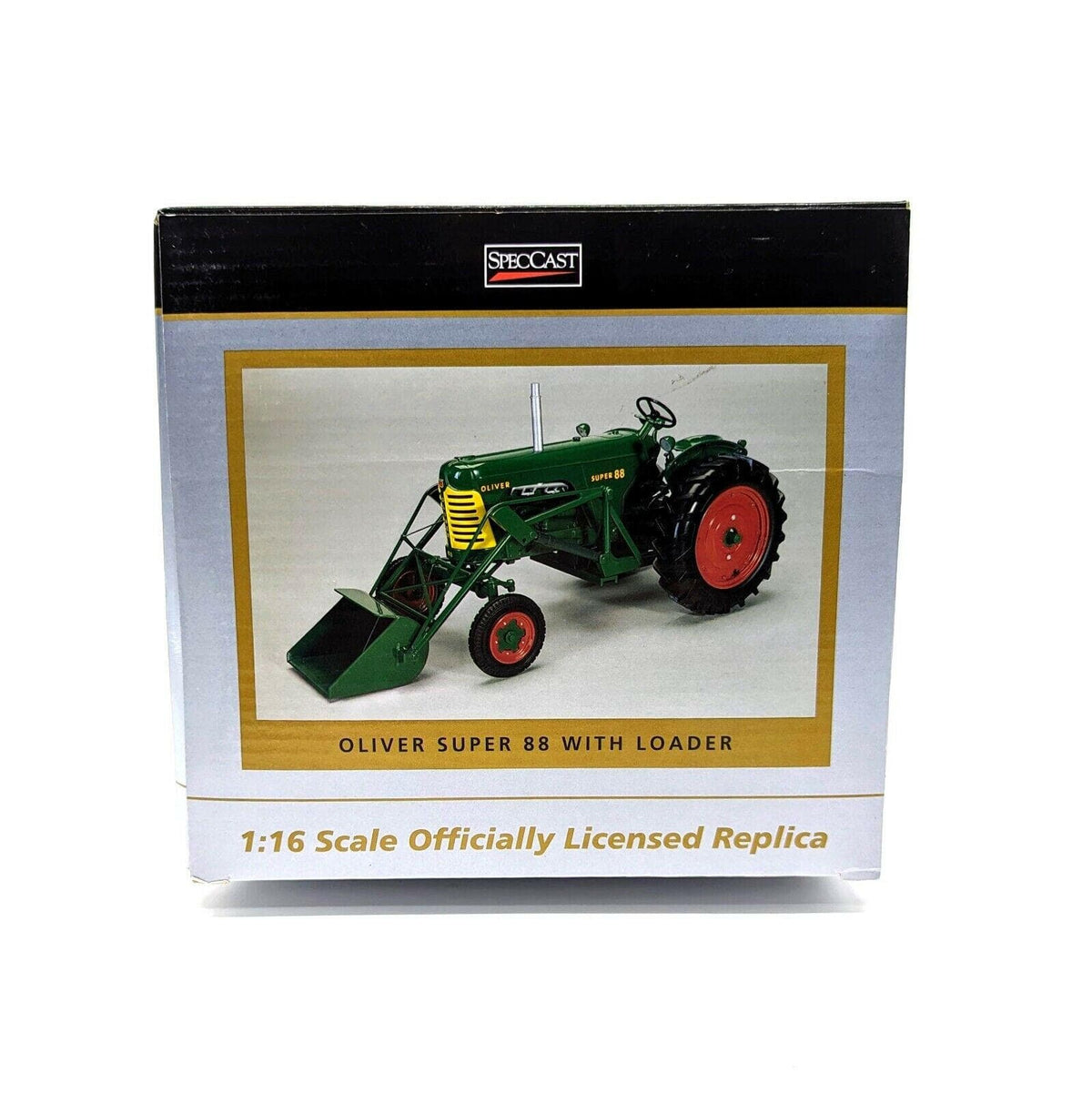 1/16 Oliver Super 88 "Gold Edition" Tractor W/Loader 2019 Farm Show Chase Unit.