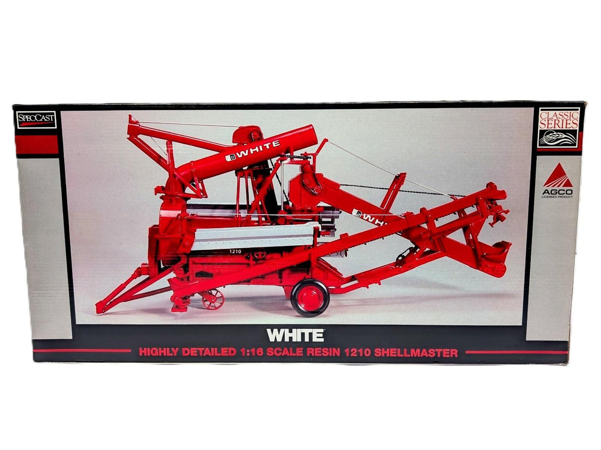 1/16 White Farm Equipment Resin 1210 Shellmaster Corn Sheller.
